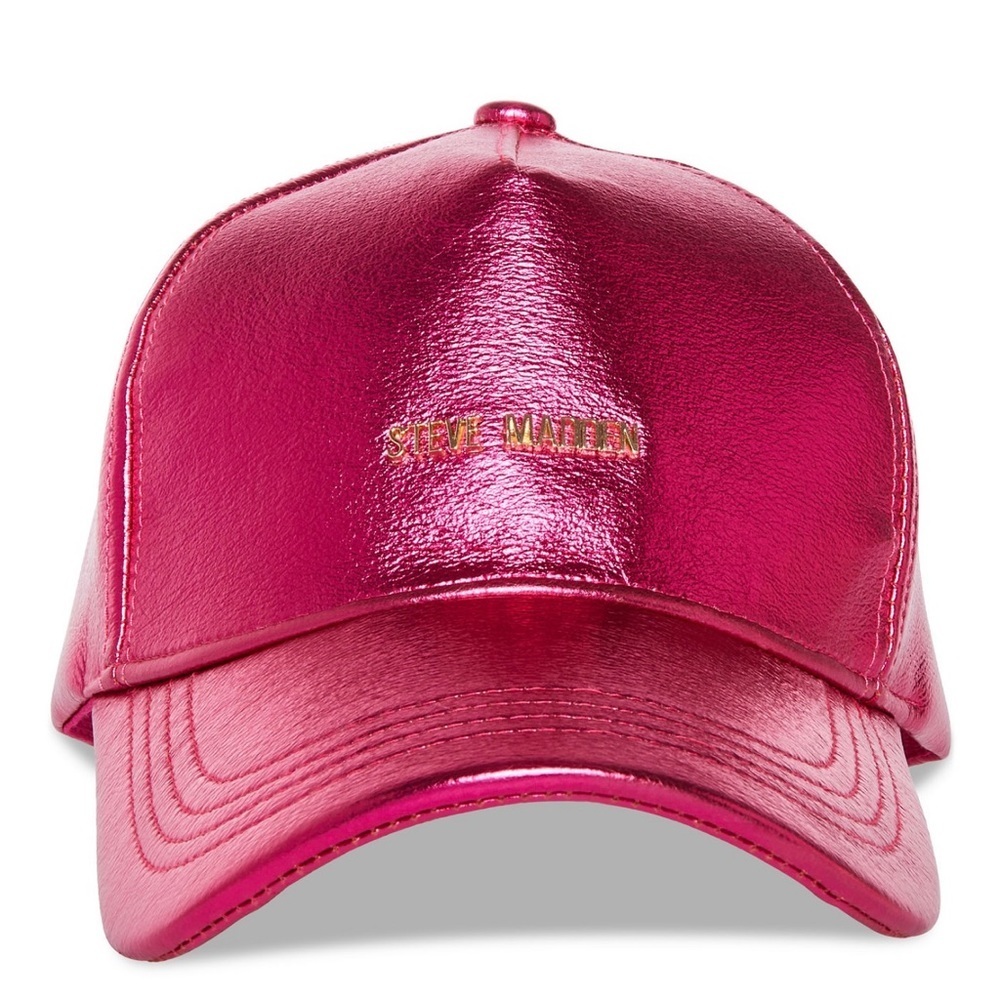Steve Madden Women Brita Quilted Faux Leather Cap